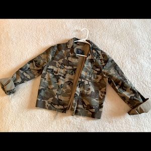 Women’s crop cameo jacket